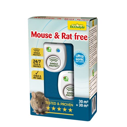 Ecostyle Muizen- En Rattenverjager Mouse & Rat Free 30m²